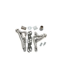 Hedman Hedders 69676 Header with High Temp Coating for 76-86 Jeep CJ-5, CJ-7 & CJ-8 with Small Block Chevy Engine (Under Chassis Exit)