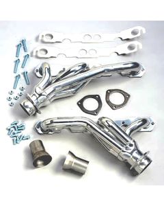 Hedman Hedders 69646 Header with High Temp Coating for 87-95 Jeep Wrangler YJ with Small Block Chevy Engine