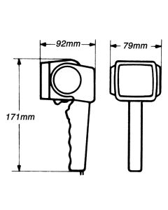 HELLA COCKPIT HAND HELD LAMP