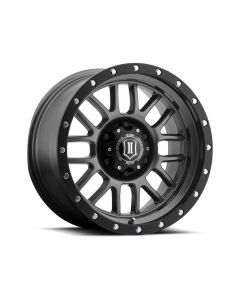 ICON ALPHA GUN METAL 17X8.5 5X5 4.75BS