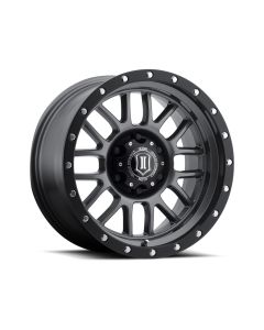 ICON ALPHA GUN METAL 17X8.5 5X5 4.75BS
