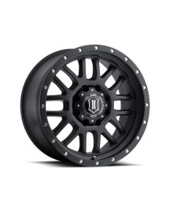 ICON ALPHA SAT BLACK 17X8.5 5X5 4.75BS