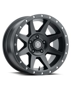 ICON REBOUND SAT BLACK 17X8.5 5X5 4.5BS