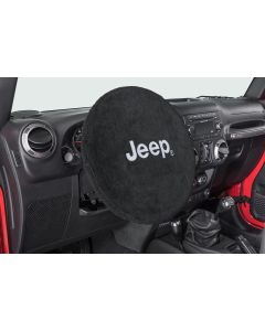 Insync SWA100JEPB Jeep Logo Steering Wheel Cover 