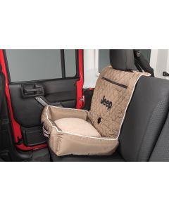 PETBED2GO CUSHION JEEP LETTERS TAN