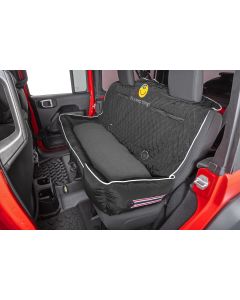 PETBED2GO CUSHION LRG SMILEY FACE BLACK