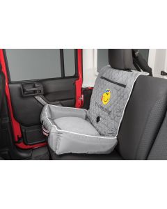 PETBED2GO CUSHION SMILEY FACE GREY