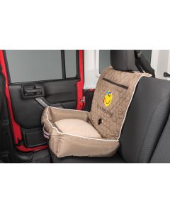 PETBED2GO CUSHION SMILEY FACE TAN