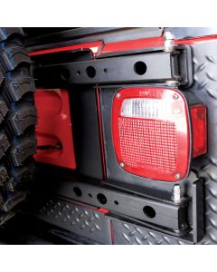 MORryde JP54-025 Heavy Duty Tailgate Hinge Set for 97-06 Jeep Wrangler TJ