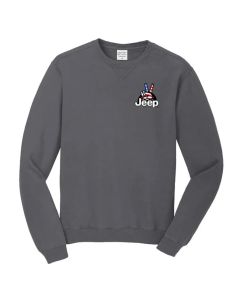 Jeep Merchandise  Jeep Wave Crewneck Sweatshirt 