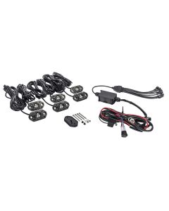 KC HiLiTES 339 C-Series RGB LED Rock Light Kit - 6 Piece Kit