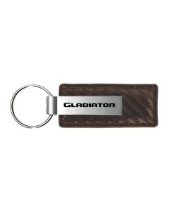 AUG GLADIATOR CRB FIB LTHR KEY FOB  TPE
