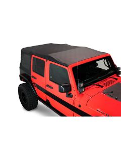 King 4WD  Premium Replacement Soft Top for 07-18 Jeep Wrangler Unlimited JK 4-Door