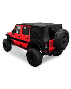 King 4WD  Premium Replacement Soft Top for 07-18 Jeep Wrangler Unlimited JK 4-Door