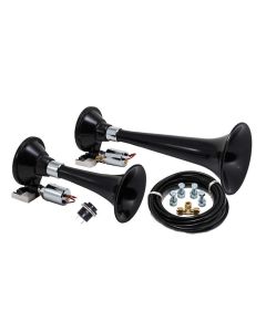 Kleinn Air Horns  Bolt On Train Horn Kit for 07-18 Jeep Wrangler JK