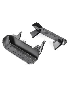Kentrol 50432 Side Steps in Black Powder Coated Stainless Steel for 76-95 Jeep CJ-7, CJ-8 & Wrangler YJ