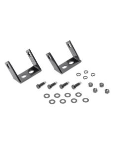 Kentrol  Stainless Front to Rear Bumper Brackets (Pair) for 45-86 Jeep Wrangler CJ
