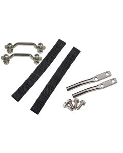 KEN BLK DOOR STRAP KIT 76-95 CJ TJ