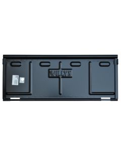 Key Parts 0477-400 Jeep Licensed Willys Script Tailgate for 46-64 Jeep Willys CJ2A, CJ3A, & CJ5