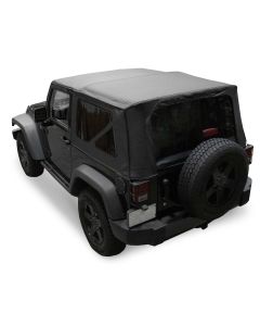 KING REPL SOFT TOP 10-18 JK 2DR BLK DIA
