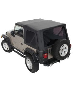 King 4WD 14010235 Premium Replacement Soft Top without Doors for 97-06 Jeep Wrangler TJ