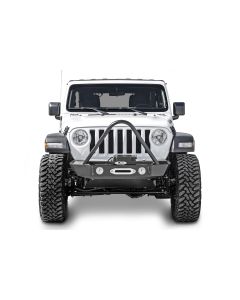 LoD Offroad  Signature Series Shorty Front Bumper with Stinger and D-Ring Tabs for 18-23 Jeep Wrangler JL & Gladiator JT