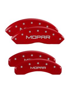 MGP Caliper Covers  Mopar Logo Brake Caliper Covers for 18-20 Jeep Wrangler JL & JL Unlimited