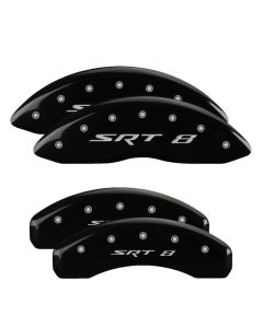 SRT8 LOGO CALIPER COVERS WK/XK BLK 42002