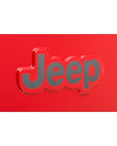 5FC84HA2AB - JEEP LETTERING-LIGHT SILVER-EACH TJ