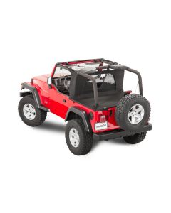 MasterTop  Ultimate Summer Combo in MasterTwill® Fabric for 97-06 Hard Top Equipped Jeep TJ Wrangler