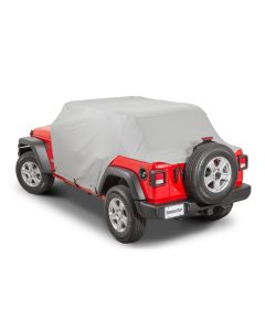 MasterTop 11110609 Cab Cover with Door Flaps for 18-22 Jeep Wrangler JL Unlimited with hard or soft top removed