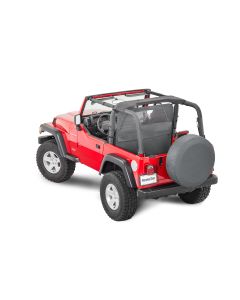 MasterTop  Zip Down Windstopper for 80-06 Jeep CJ, Wrangler YJ & TJ 