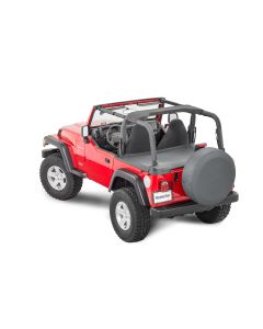 MasterTop Tonneau Cover in Black Diamond for 97-02 Jeep Wrangler TJ