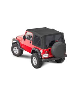 MasterTop  Replacement Soft Top with Tinted Windows in MasterTwill® Fabric   for 97-06 Jeep Wrangler TJ