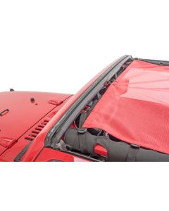 MasterTop  ShadeMaker Mesh Bimini Top Plus for 07-18 Jeep Wrangler JK