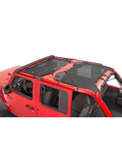 MasterTop  ShadeMaker Freedom Mesh Bimini Top Plus for 18-21 Jeep Wrangler JL Unlimited