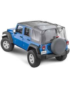 MasterTop  Complete Soft Top Kit for 07-18 Jeep Wrangler JK Unlimited 4-Door