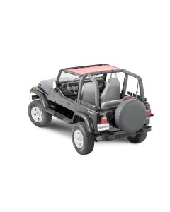 MasterTop  ShadeMaker Mesh Bimini Top for 87-95 Jeep Wrangler YJ