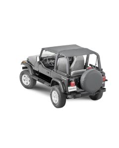 MasterTop  Bimini Top Plus for 92-95 Jeep Wrangler YJ
