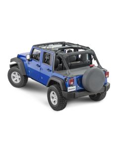 MasterTop 14500435 Tonneau Cover  for 07-18 Jeep Wrangler Unlimited JK