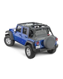 MasterTop 14400435 Zip Down Windstopper  for 07-18 Jeep Wrangler Unlimited JK