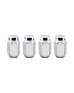 MCG CONE SEAT LUG 1/2-20 13/16 CHR 4PC