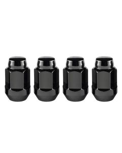 MCGARD BULGE LUG NUTS 4PC M14X1.5 BLK