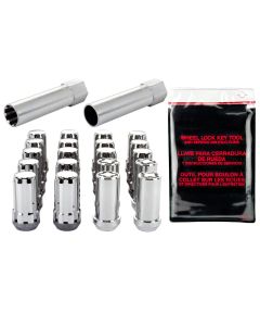 MCG SPLINE INSTALL KIT 1/2-20 CHR 20PC