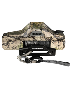 Mission 8K Capacity Winch with Synthetic Rope - Hunter Camo