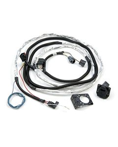 Mopar 82210214AB 7 Way Round Trailer Connector for 07-18 Jeep Wrangler JK