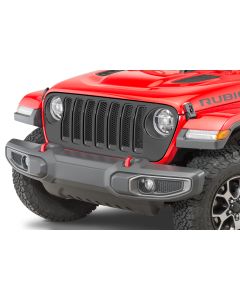 Mopar 82215114 Satin Black Grille for 18-21 Jeep Wrangler JL