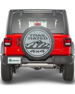 Mopar 82215438 Trail Rated Spare Tire Cover for 18-19 Jeep Wrangler JL