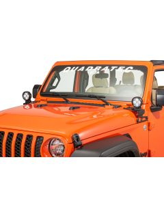 Mopar 82215427 A-Pillar Light Brackets for 18-21 Jeep Wrangler JL & Gladiator JT