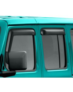 Mopar 82215368 Side Window Air Deflectors for 18-21 Jeep Wrangler JL Unlimited and Gladiator JT 